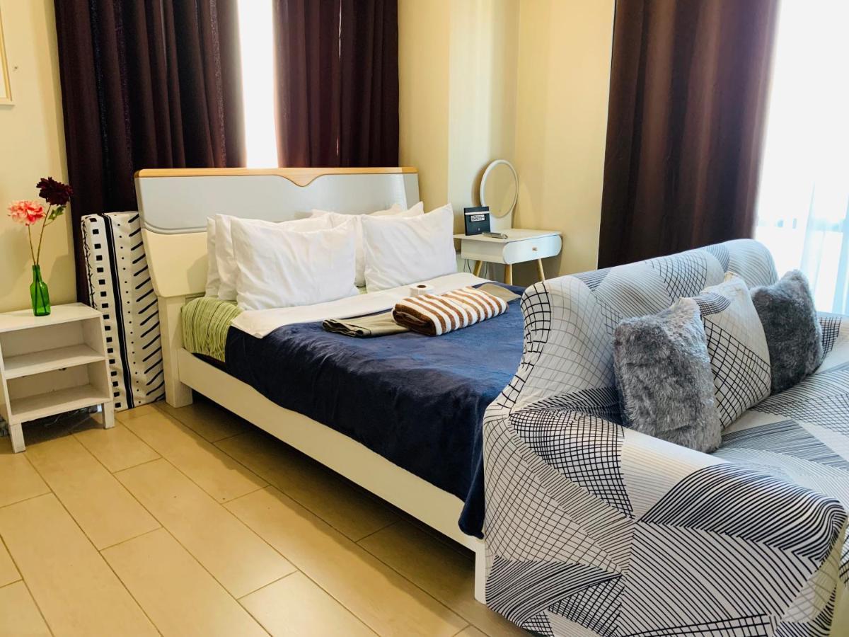 باساي Two Palm Tree Villas Condominium - Studio 8Th Fl With Balcony - Across Terminal 3 Airport المظهر الخارجي الصورة