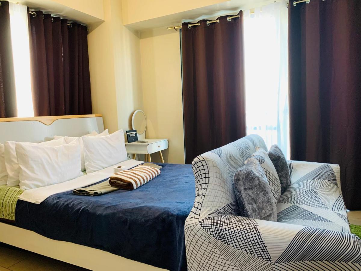 باساي Two Palm Tree Villas Condominium - Studio 8Th Fl With Balcony - Across Terminal 3 Airport المظهر الخارجي الصورة
